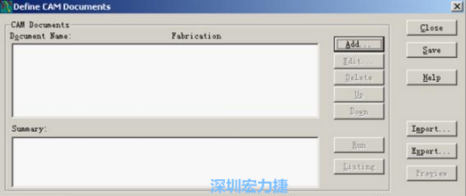 至此文件也已分析完及做了相應的優化和調整，接著可以按Alt+F、C打開CAM輸出窗口。